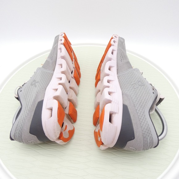 On Running Cloud X Womens US 9.5 Training Shoes Alloy Lily Lace Up Mesh Sneakers - Picture 6 of 10